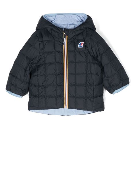 Piumino con logo reversibile K-WAY KIDS | K4116PWAGO